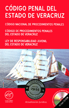 CÓDIGO PENAL DEL ESTADO DE VERACRUZ Y CÓDIGO NACIONAL DE PROCEDIMIENTOS PENALES 2015 C/CD