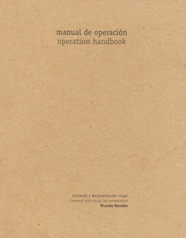 MANUAL DE OPERACION OPERATION HANDBOOK
