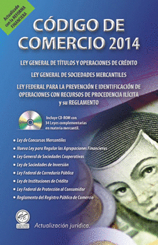 CÓDIGO DE COMERCIO 2014 Y LEYES COMPLEMENTARIAS C/CD