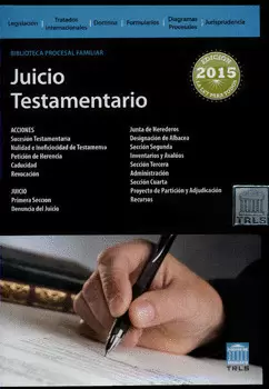 JUICIO TESTAMENTARIO 2015