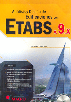 ANALISIS Y DISEÑO DE EDIFICACIONES CON ETABS V 9 X
