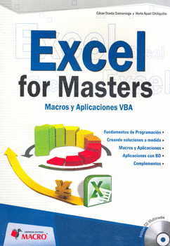 EXCEL FOR MASTERS MACROS Y APLICACIONES VBA