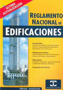 REGLAMENTO NACIONAL DE EDIFICACIONES