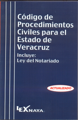 CODIGO DE PROCEDIMIENTOS CIVILES PARA EL ESTADO DE VERACRUZ 2022