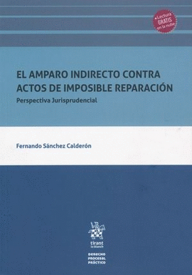 AMPARO INDIRECTO CONTRA ACTOS DE IMPOSIBLE REPARACION, EL