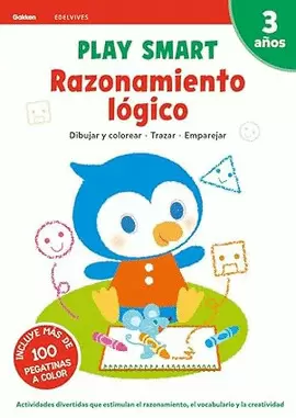 RAZONAMIENTO LOGICO. PLAY SMART 3 AÑOS