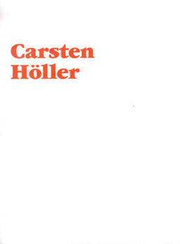 CARSTEN HOLLER CUADERNO DE ARTISTA MATADOR VOLUMEN Ñ