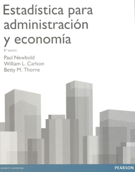 ESTADÍSTICA PARA ADMINISTRACIÓN Y ECONOMÍA