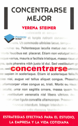 CONCENTRARSE MEJOR