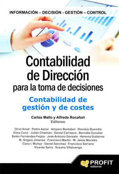 CONTABILIDAD DE DIRECCIÓN PARA LA TOMA DE DECISIONES