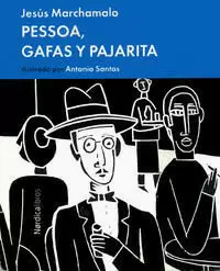 PESSOA, GAFAS Y PAJARITA