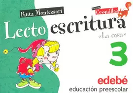 LECTO ESCRITURA 3 LA CASA PREESCOLAR