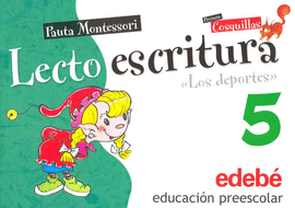 LECTO ESCRITURA 5 LOS DEPORTES PREESCOLAR