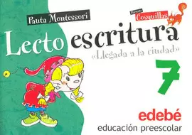 LECTO ESCRITURA 7 LLEGADA A LA CIUDAD PREESCOLAR