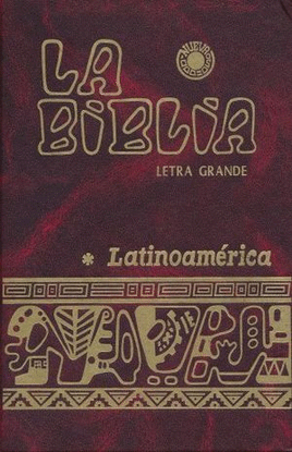 BIBLIA LATINOAMERICANA LETRA GRANDE COLOR