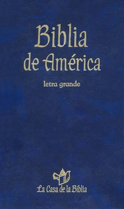 BIBLIA DE AMERICA LETRA GRANDE