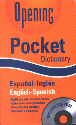 POCKET DICTIONARY ESPAÑOL INGLES-ENGLISH SPANISH