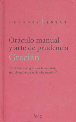 ORACULO MANUAL Y ARTE DE PRUDENCIA