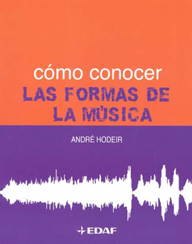 COMO CONOCER LAS FORMAS DE LA MUSICA