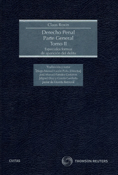 DERECHO PENAL PARTE GENERAL 2 ESPECIALES FORMAS DE APARICIÓN DEL DELITO