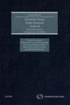 DERECHO PENAL PARTE GENERAL 2 ESPECIALES FORMAS DE APARICIÓN DEL DELITO