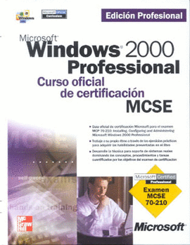 MS WINDOWS 2000 PROFESIONAL MCSE CURSO