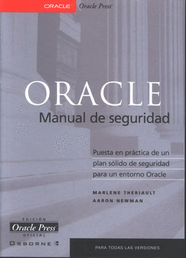 ORACLE MANUAL DE SEGURIDAD