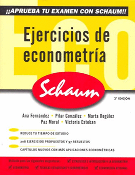 EJERCICIOS DE ECONOMETRIA (SCHAUM)