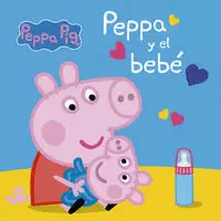 PEPPA PIG. LIBRO DE CARTÓN - PEPPA PIG Y EL BEBÉ