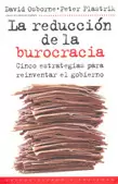 LA REDUCCION DE LA BUROCRACIA