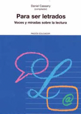 PARA SER LETRADOS