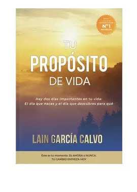 TU PROPOSITO DE VIDA