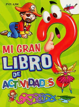 MI GRAN LIBRO DE ACTIVIDADES VERDE PIRATA