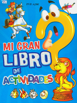 MI GRAN LIBRO DE ACTIVIDADES AZUL LEÓN