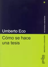 COMO SE HACE UNA TESIS