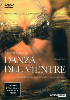 CURSO PRACTICO DE DANZA DEL VIENTRE  PACK DVD, POSTER, CD MUSICA