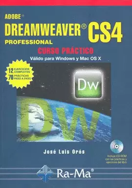 ADOBE DREAMWEAVER CS4 PROFESSIONAL CURSO PRACTICO