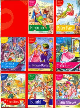 CLASICOS PARA CONTAR (8 TITULOS)