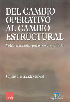 DEL CAMBIO OPERATIVO AL CAMBIO ESTRUCTURAL