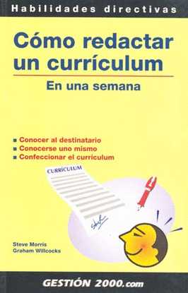 COMO REDACTAR UN CORRICULUM EN