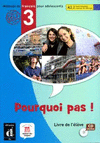 POURQUOI PAS   3 LIBRO DEL ALUMNO CD