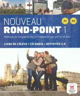 NOUVEAU ROND POINT 1 CAHIER D ACTIVITES C/CD A1 A2