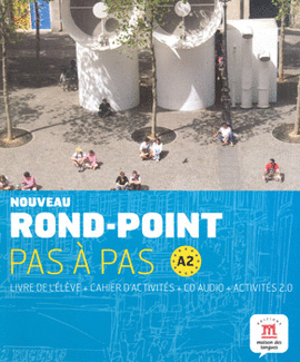 NOUVEAU ROND POINT PAS A PAS A2 LIVRE DE LELEVE CAHIER D ACTIVITES CD AUDIO