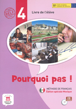 POURQUOI PAS 4 LIVRE DE LELEVE C/CD B1
