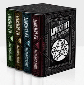 H.P. LOVECRAFT. OBRAS COMPLETAS (4 VOL.)