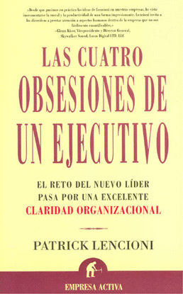 CUATRO OBSESIONES DE UN EJECUTIVO