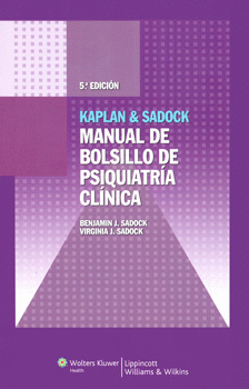 MANUAL DE BOLSILLO DE PSIQUIATRÍA CLÍNICA