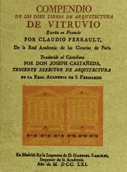 COMPENDIO DE LOS  DIEZ LIBROS DE ARQUITECTURA DE VITRUVIO