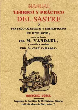 MANUAL TEÓRICO Y PRÁCTICO DEL SASTRE