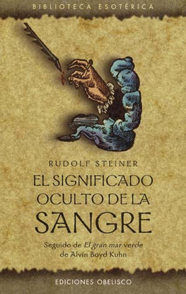 EL SIGNIFICADO OCULTO DE LA SANGRE